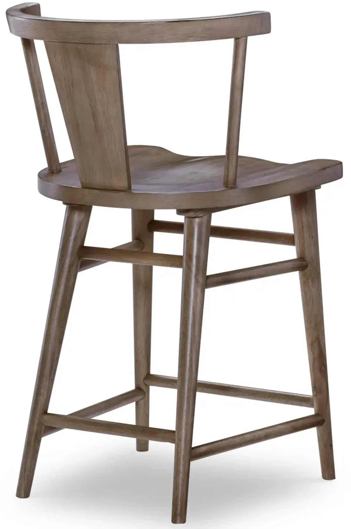 XXX's and OOO's Counter Height Splat Back Chair