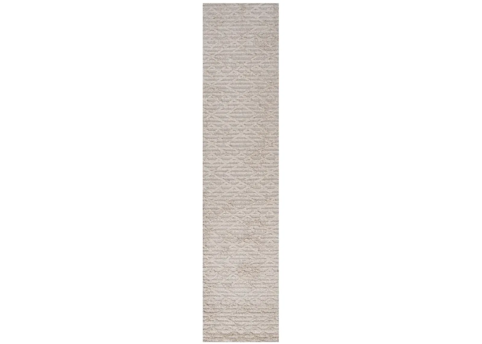 Ararat High-Low Pile Moroccan Diamond Modern Indoor/Outdoor Area Rug