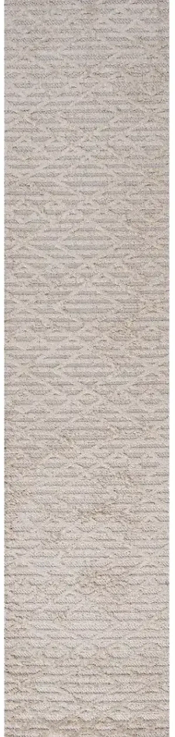 Ararat High-Low Pile Moroccan Diamond Modern Indoor/Outdoor Area Rug