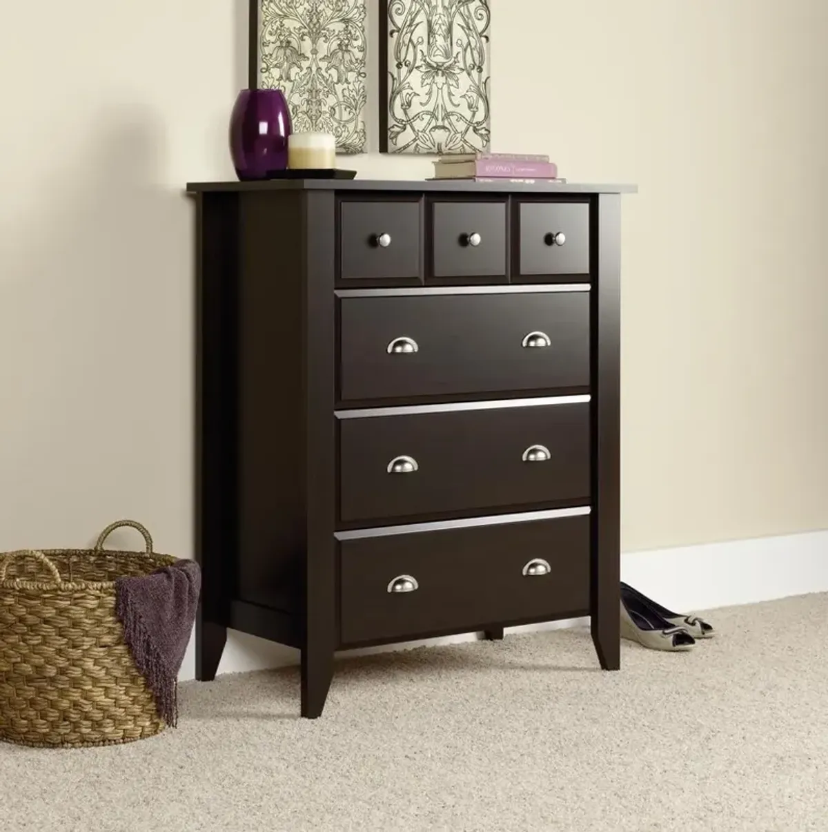 Sauder Shoal Creek 4-Drawer Chest Jw 3A