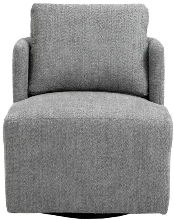 Swivel barrel chair for living room, nursery, office