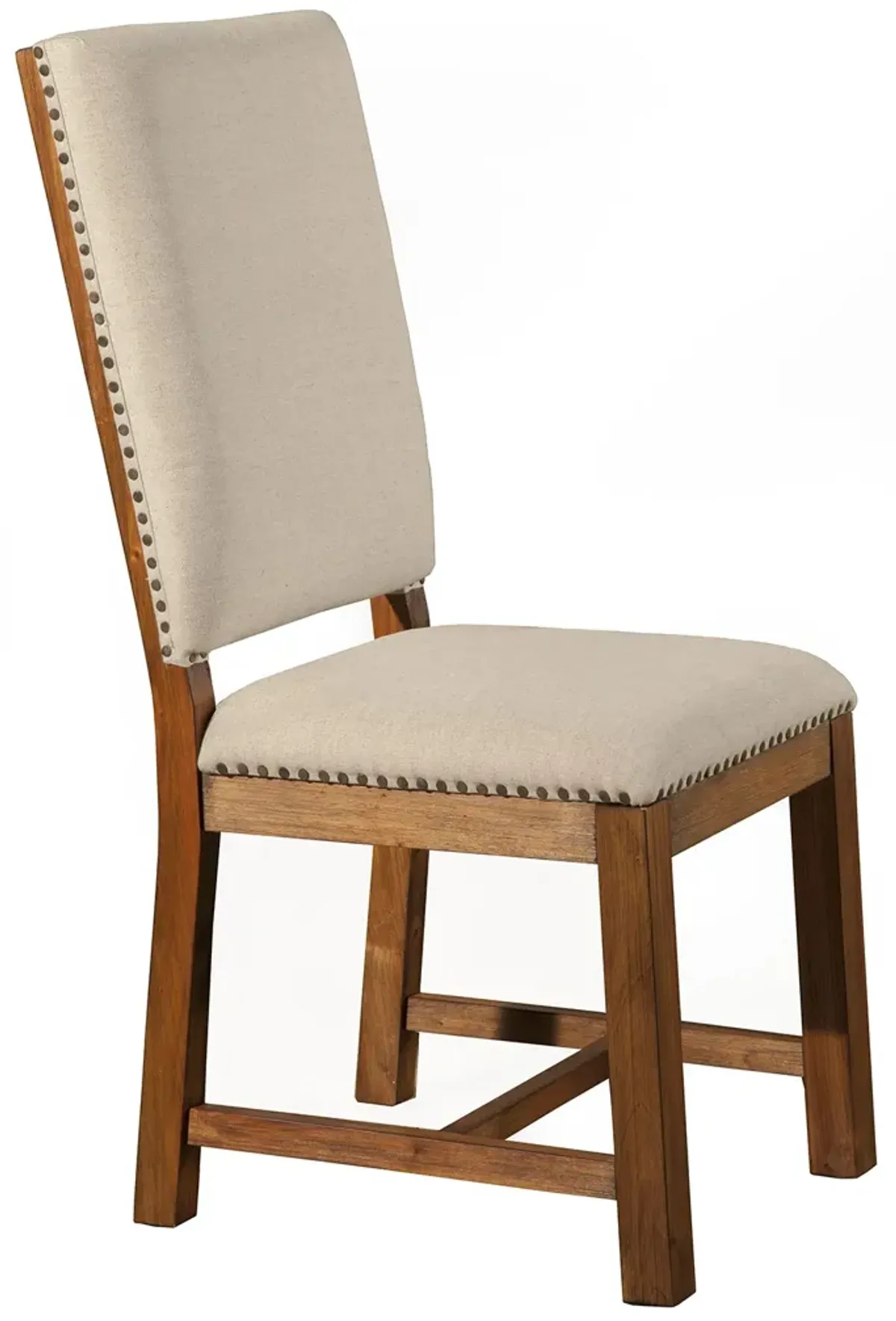 Shasta Set of 2 Upholstered Side Chairs, Salvaged Natural