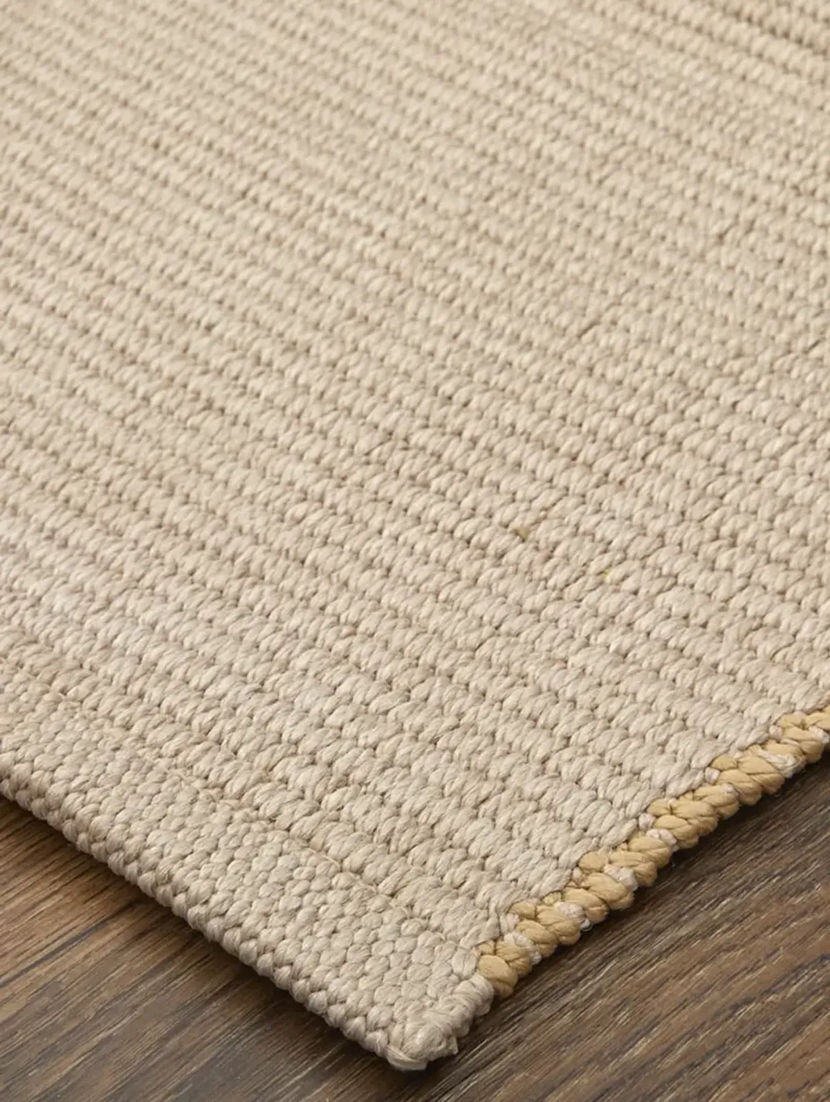 Theo 0827F 5' x 8' Ivory/Tan Rug