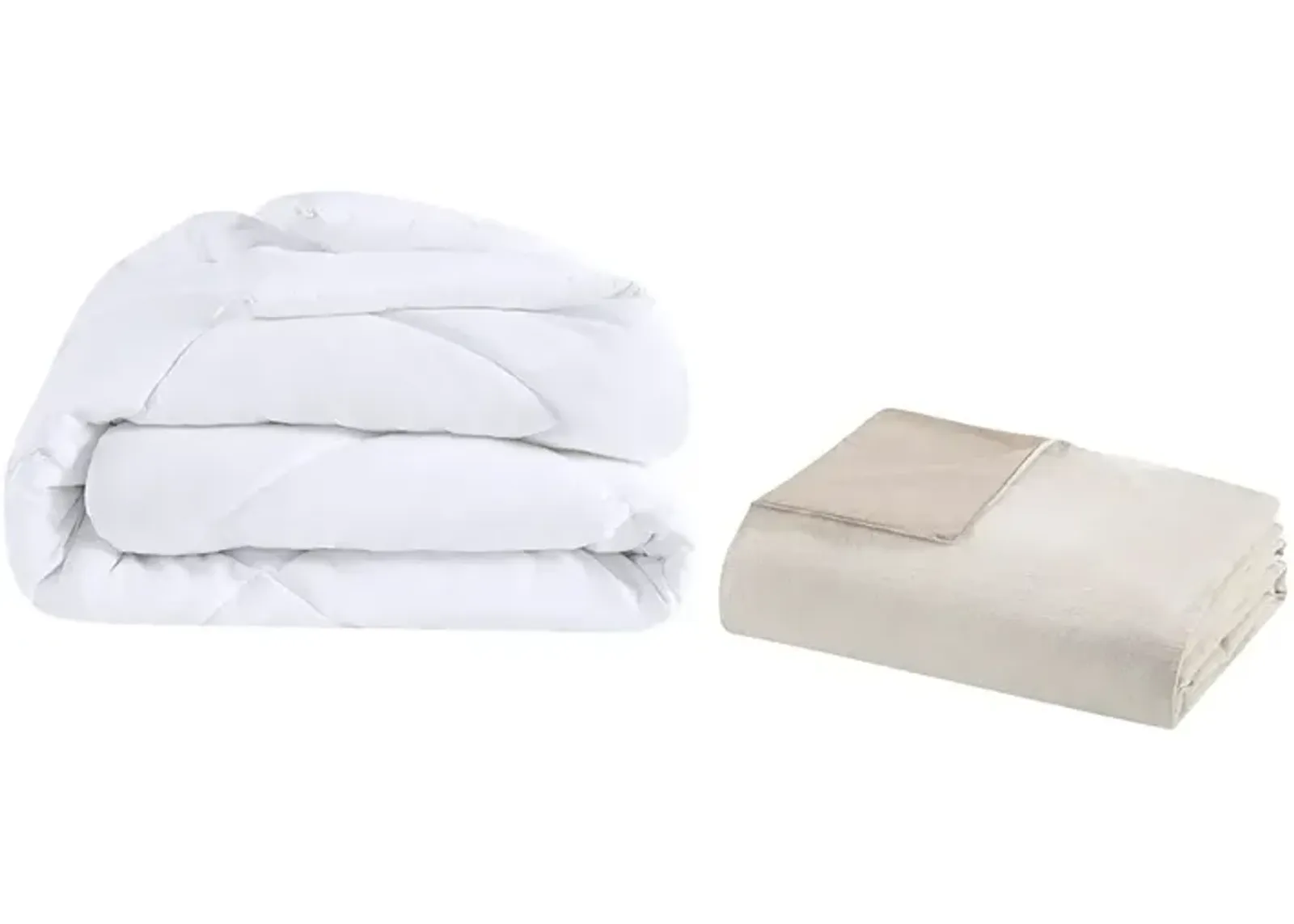 Gracie Mills Jennings Modern Farmhouse Organic Cotton Comforter Cover Set with Removable Insert