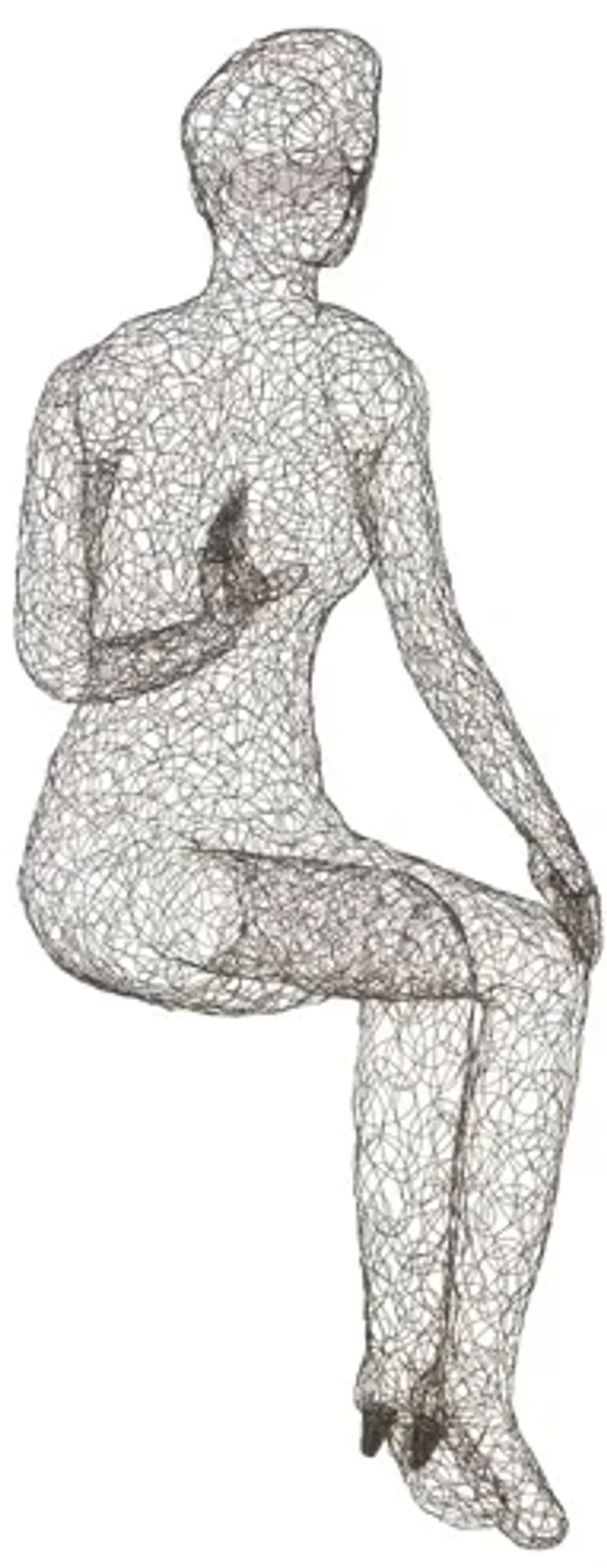 Crazy Wire Cross-Legged Female