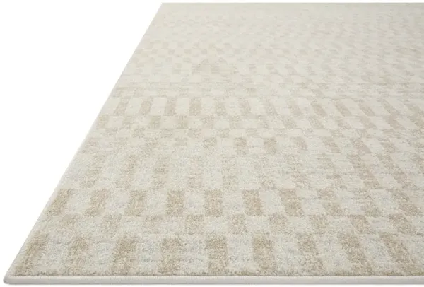 Kamala KAM05 Ivory/Natural 6'7" x 9'6" Rug