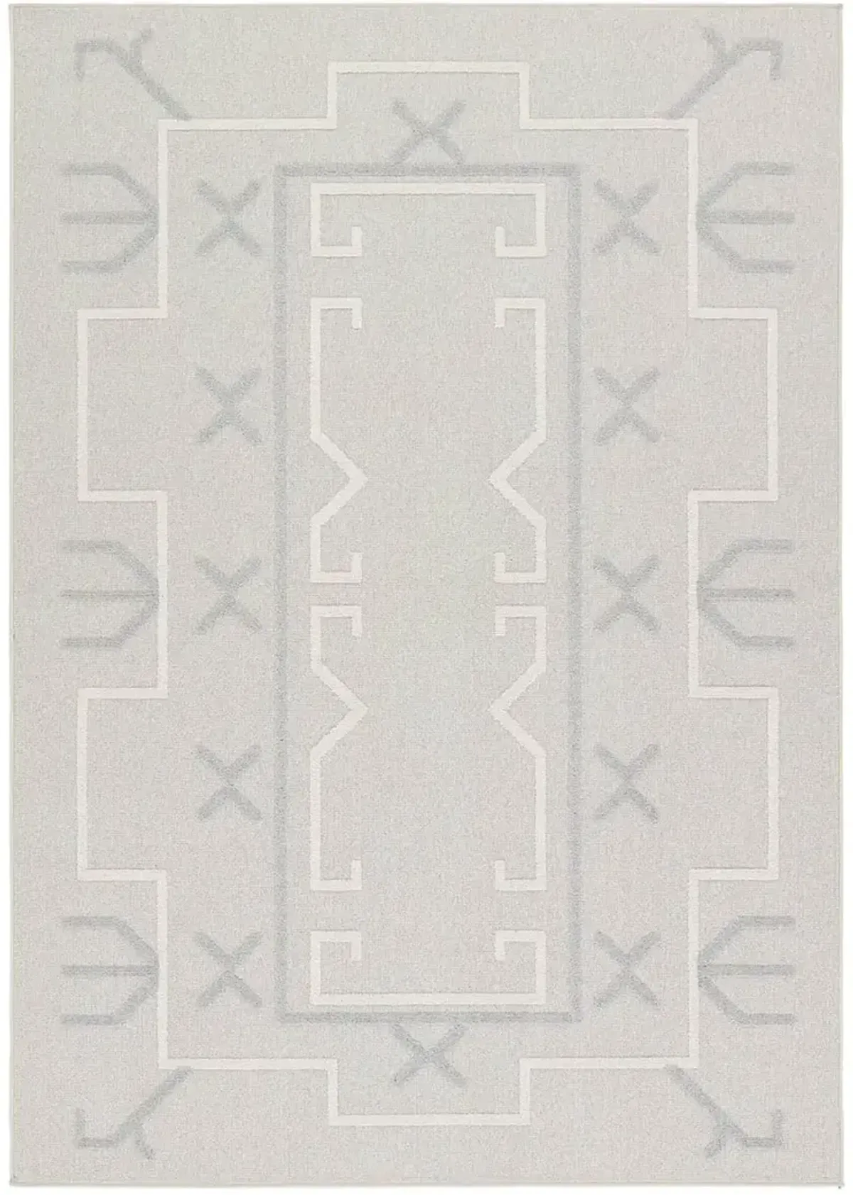 Kysa Kasinda Gray 5'3" x 7'6" Rug