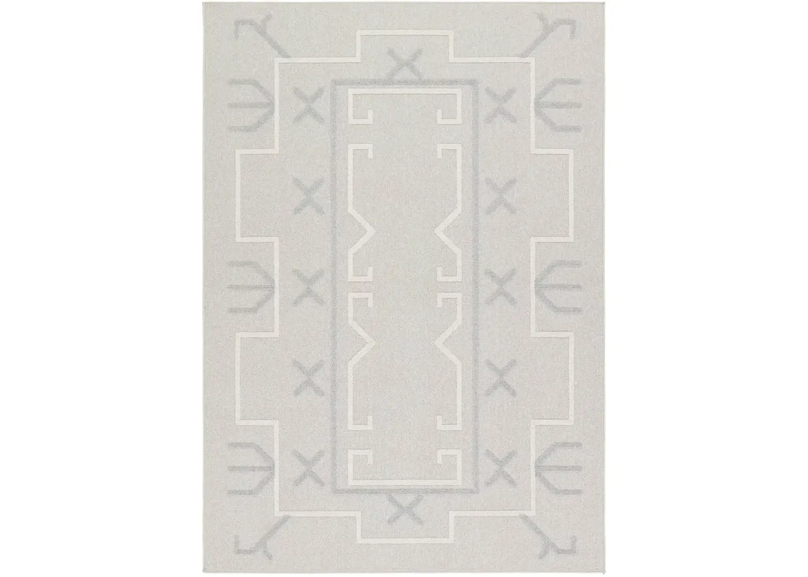 Kysa Kasinda Gray 5'3" x 7'6" Rug