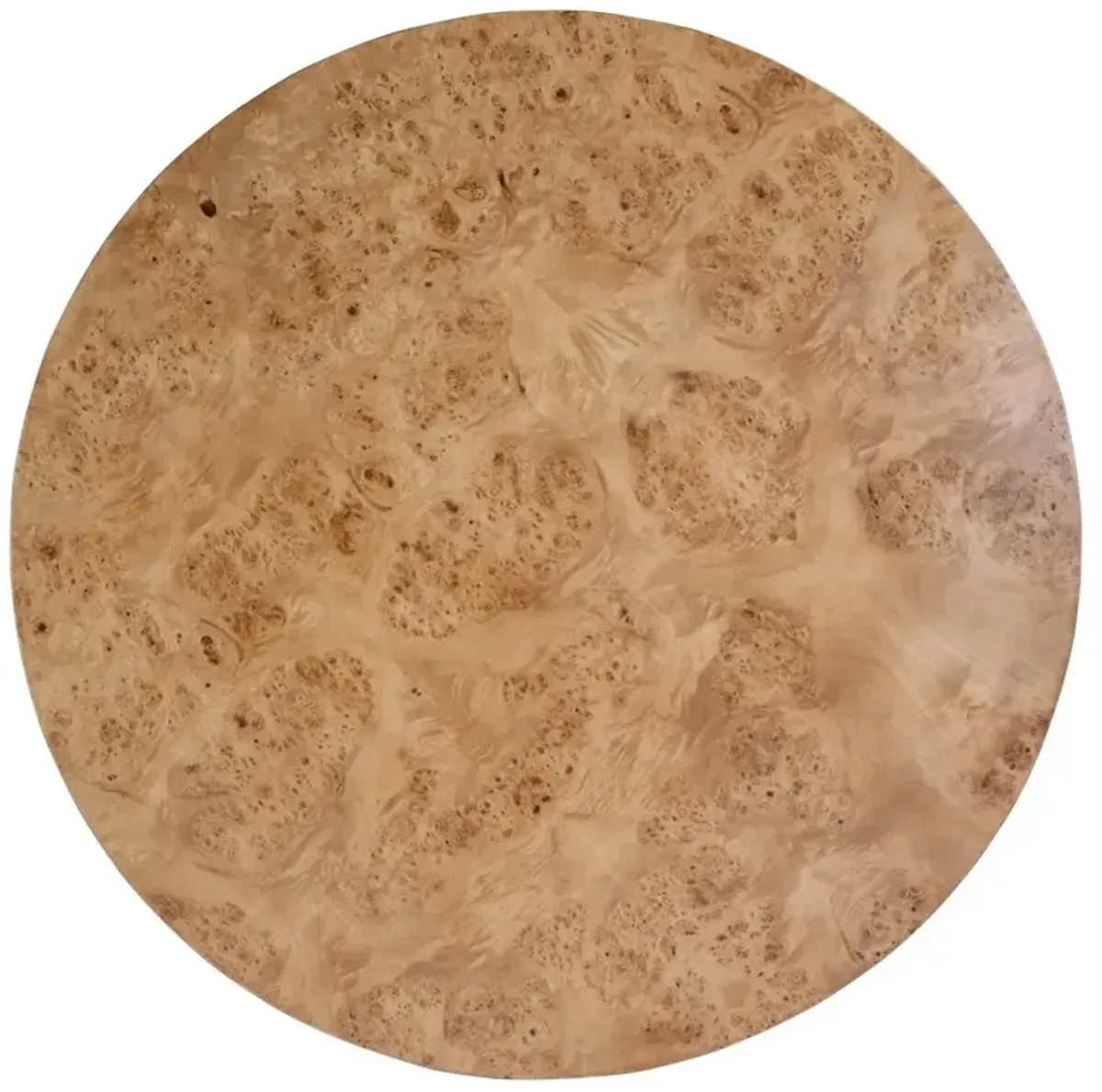 Butler Specialty Billie Round Burl Coffee Table, Brown