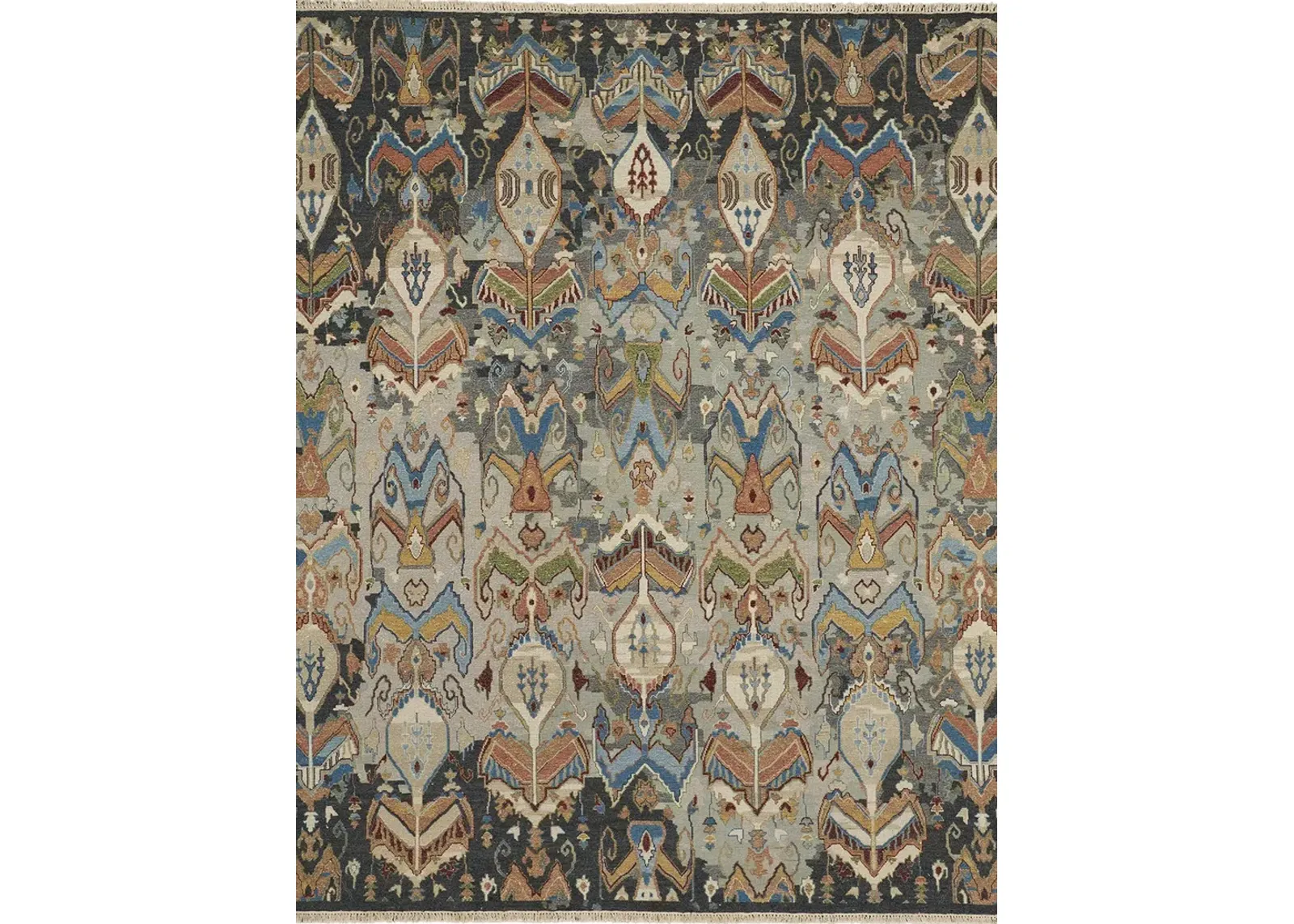 Leylan 0563F 8'6" x 11'6" Taupe/Tan/Orange Rug