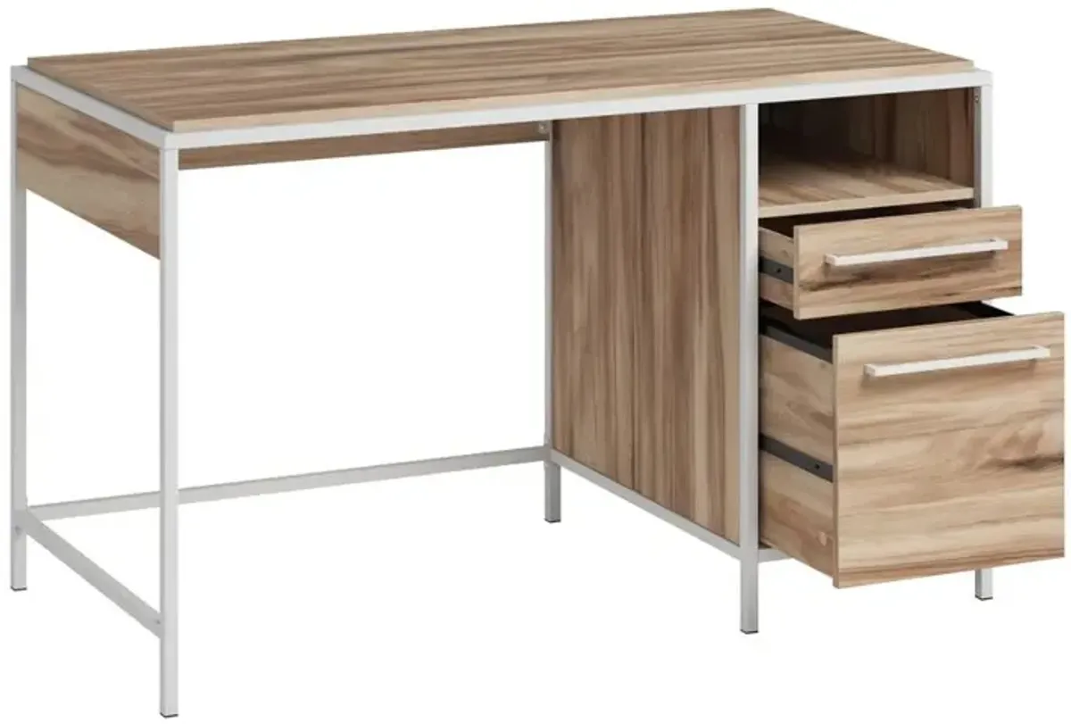 Sauder Nova Loft Single Ped Desk Ka