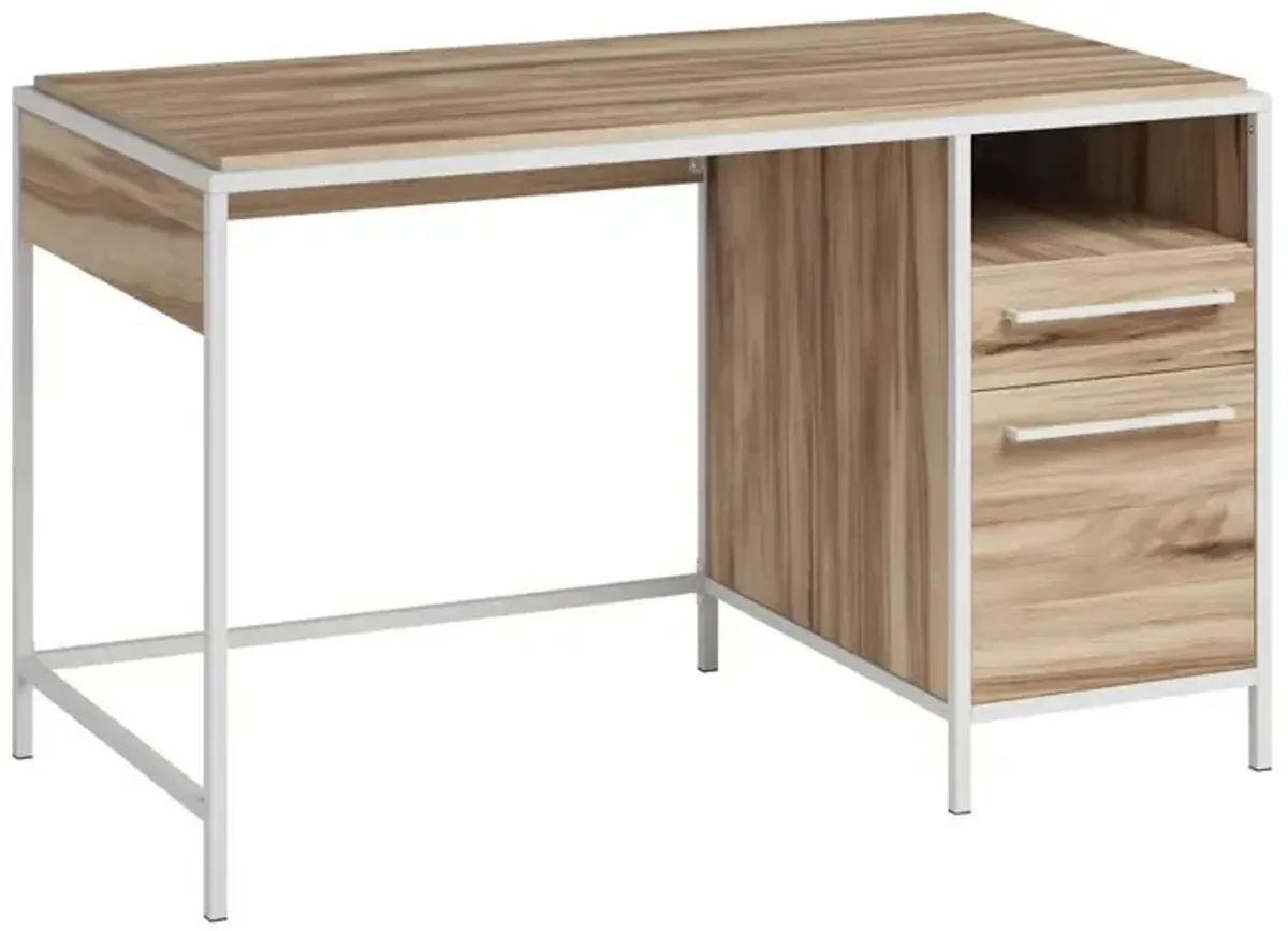 Sauder Nova Loft Single Ped Desk Ka