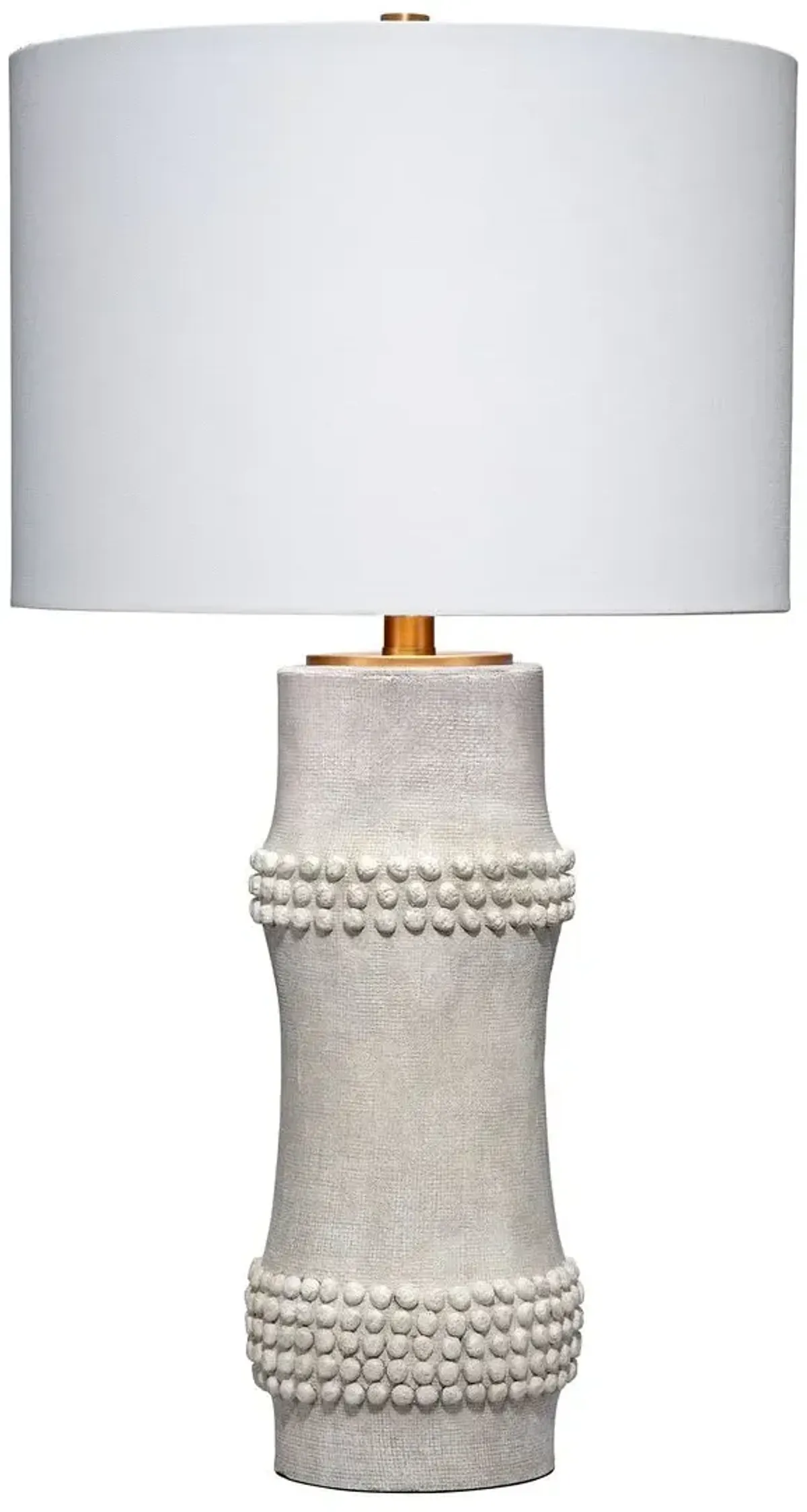 Rail Table Lamp, White