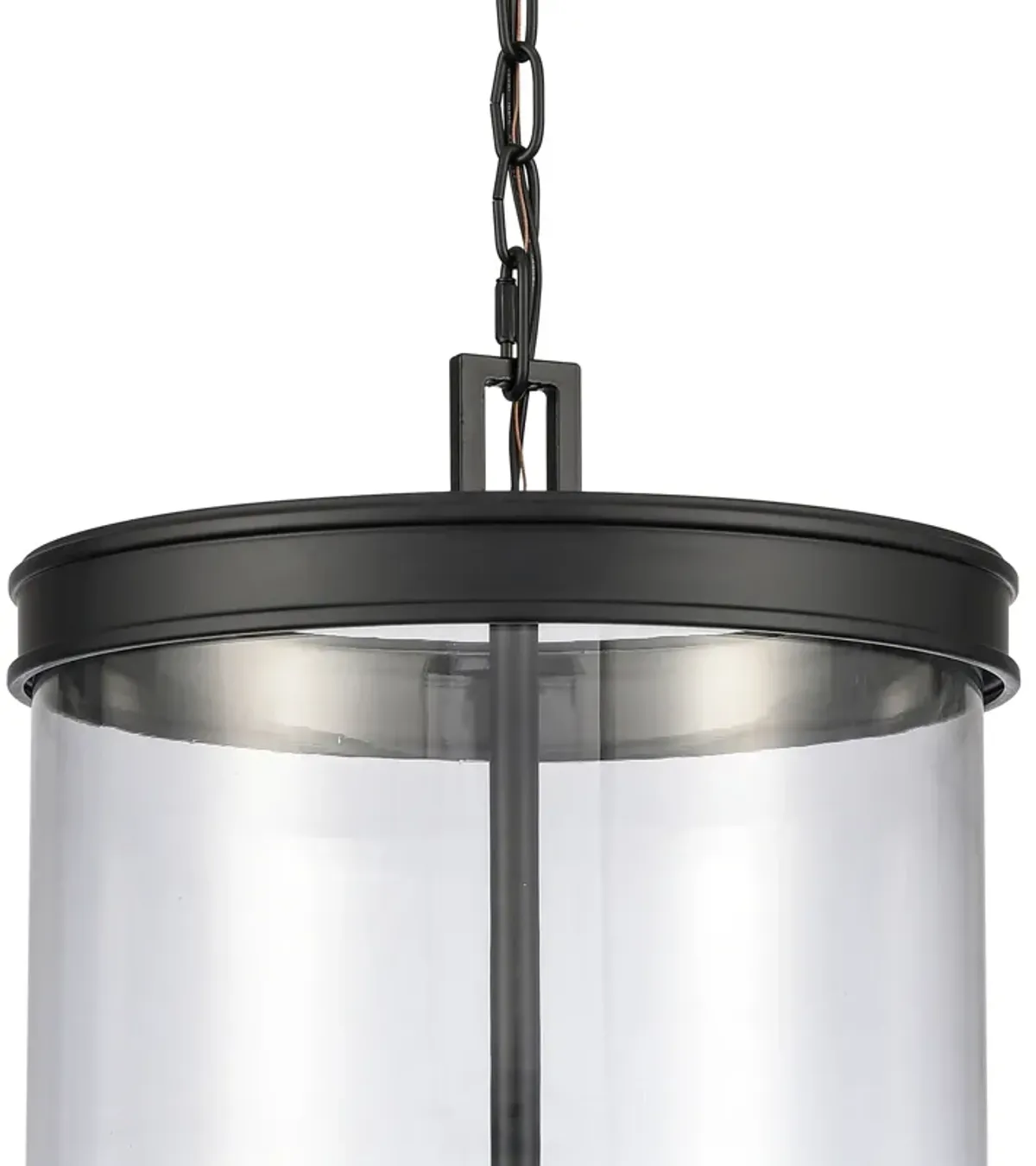 Mendoza 12.75'' Black Wide 4-Light Pendant