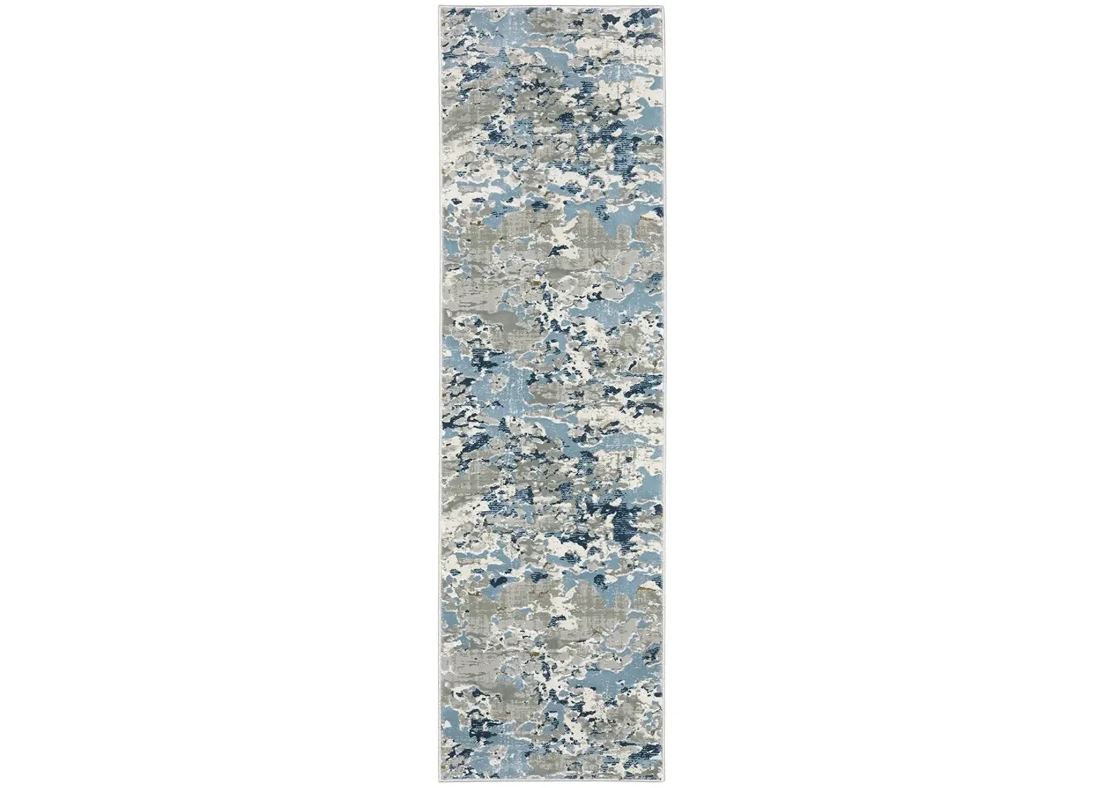 Easton 2'3" x 7'6" Grey Rug