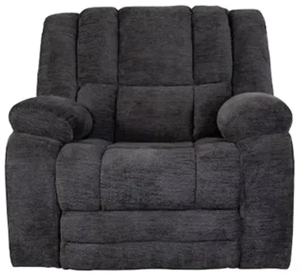 Porter Designs Knox Microfiber Recliner, Gray