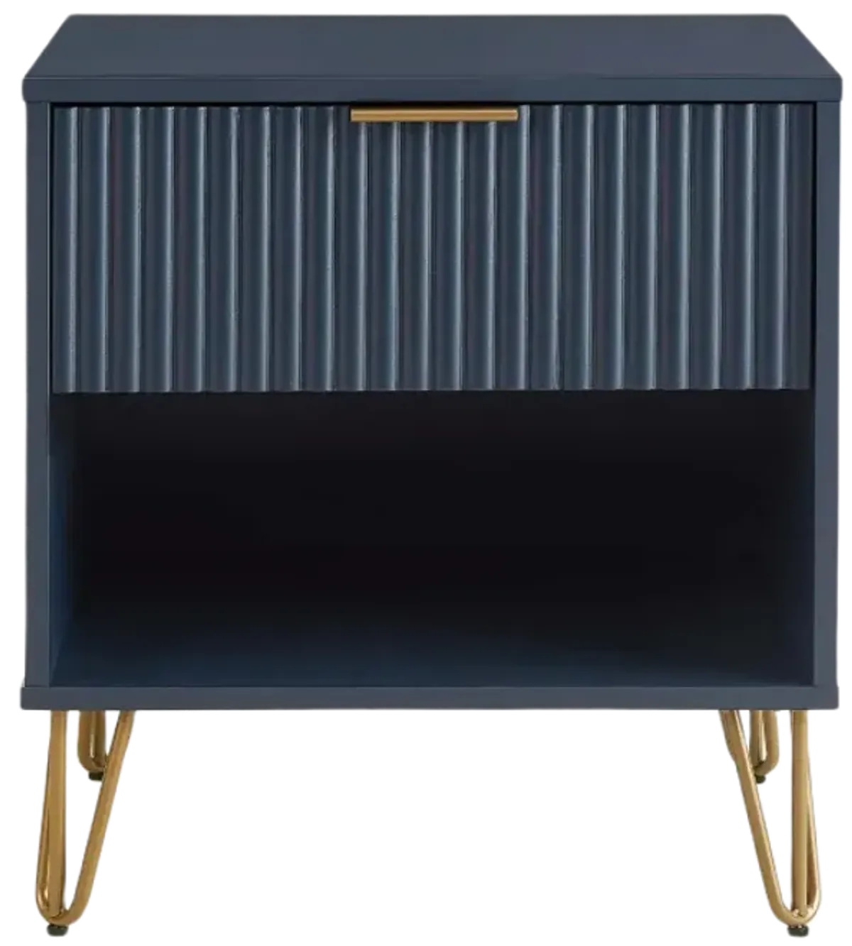 Dumbo 1-Drawer Nightstands in Blue (Set of 2)