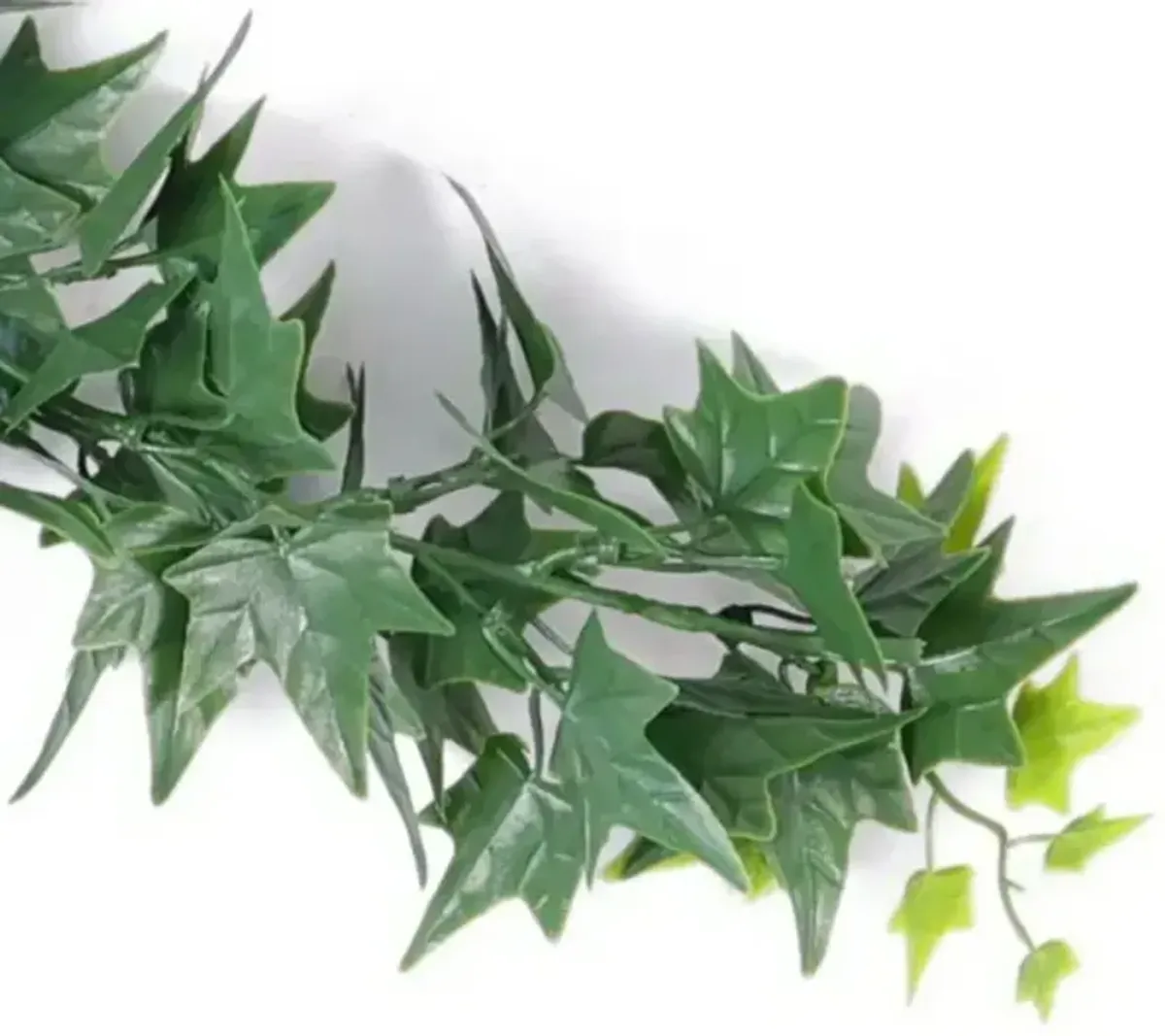 Lifelike Hanging Ivy Garland 63" UV Resistant Interconnectable (Outdoor Proof)