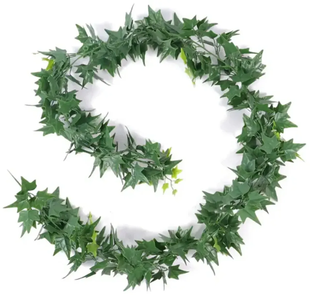 Lifelike Hanging Ivy Garland 63" UV Resistant Interconnectable (Outdoor Proof)