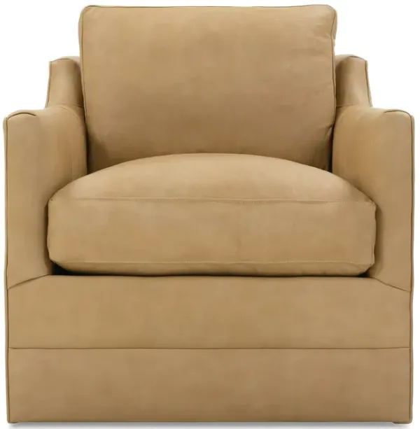 Madeline Leather Swivel Chair