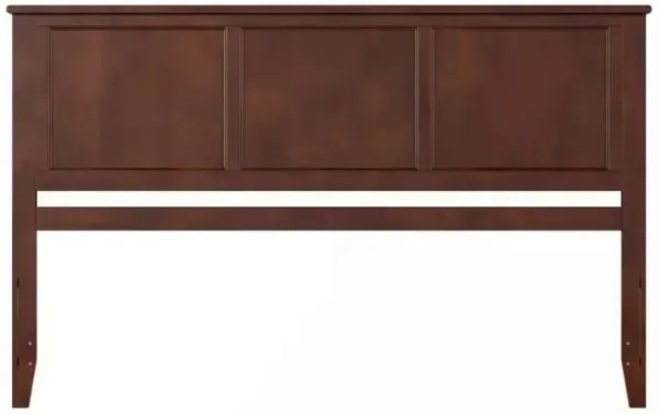 Wooden Traditional Style Headboard with Elegant Carved Detail for Bedroom