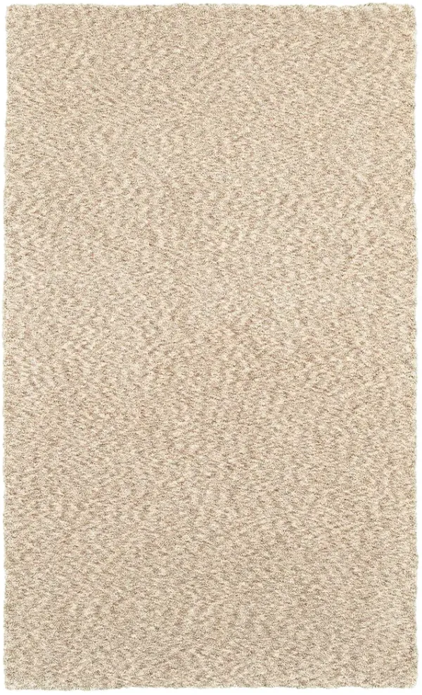Heavenly 6'6" x 9'6" Tan Rug