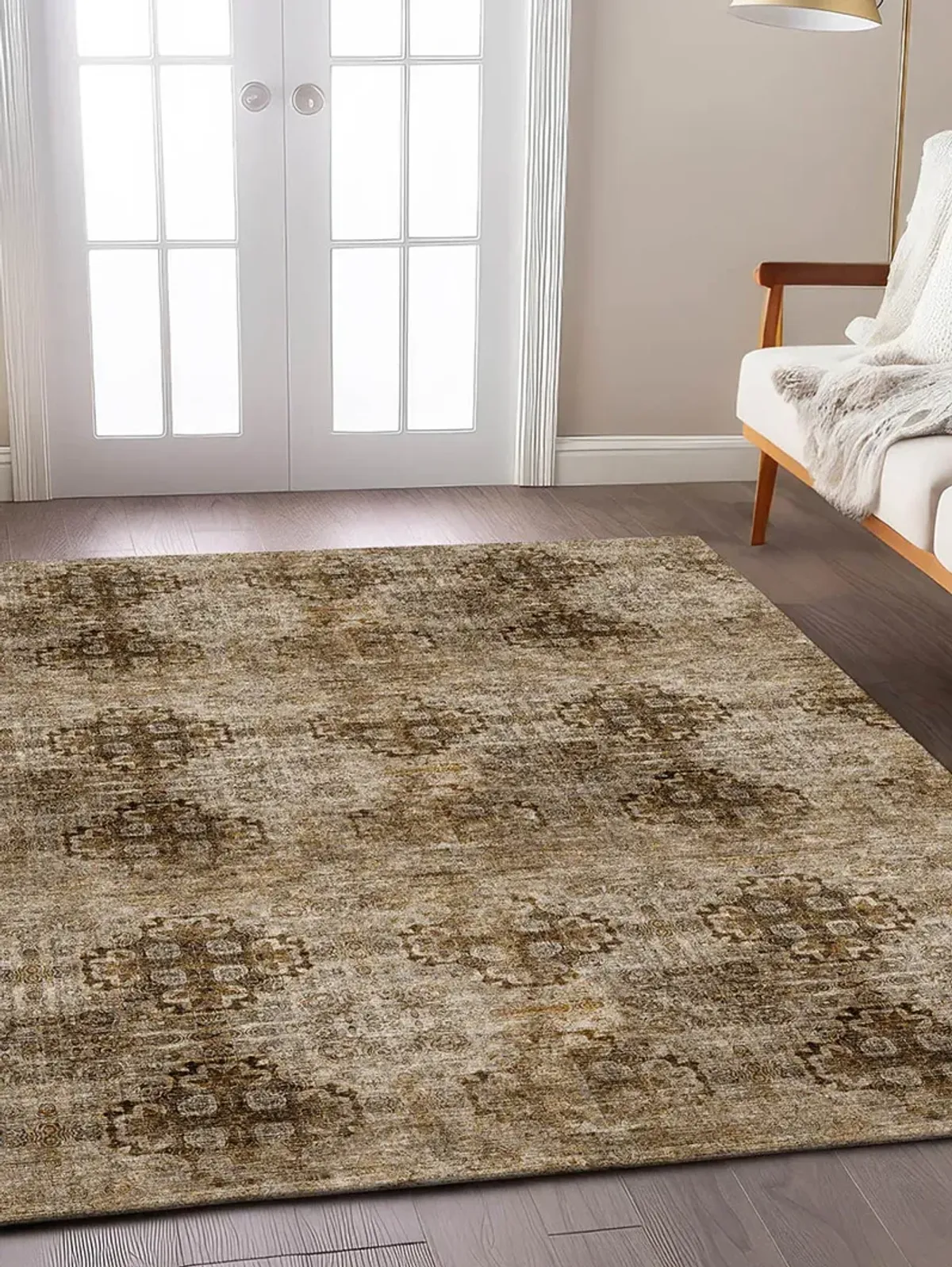 Trevi TV16 Taupe 2'3" x 7'6" Rug