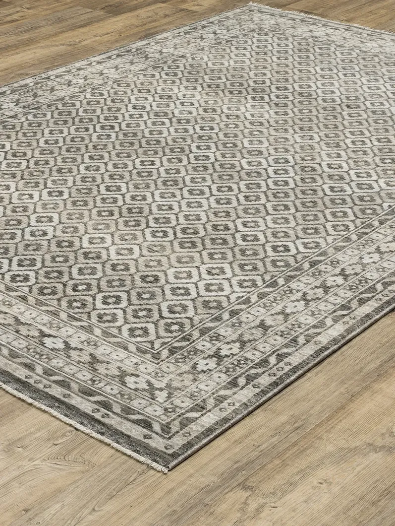 Chamberlain 9'10 x 12'10 Gry Rug