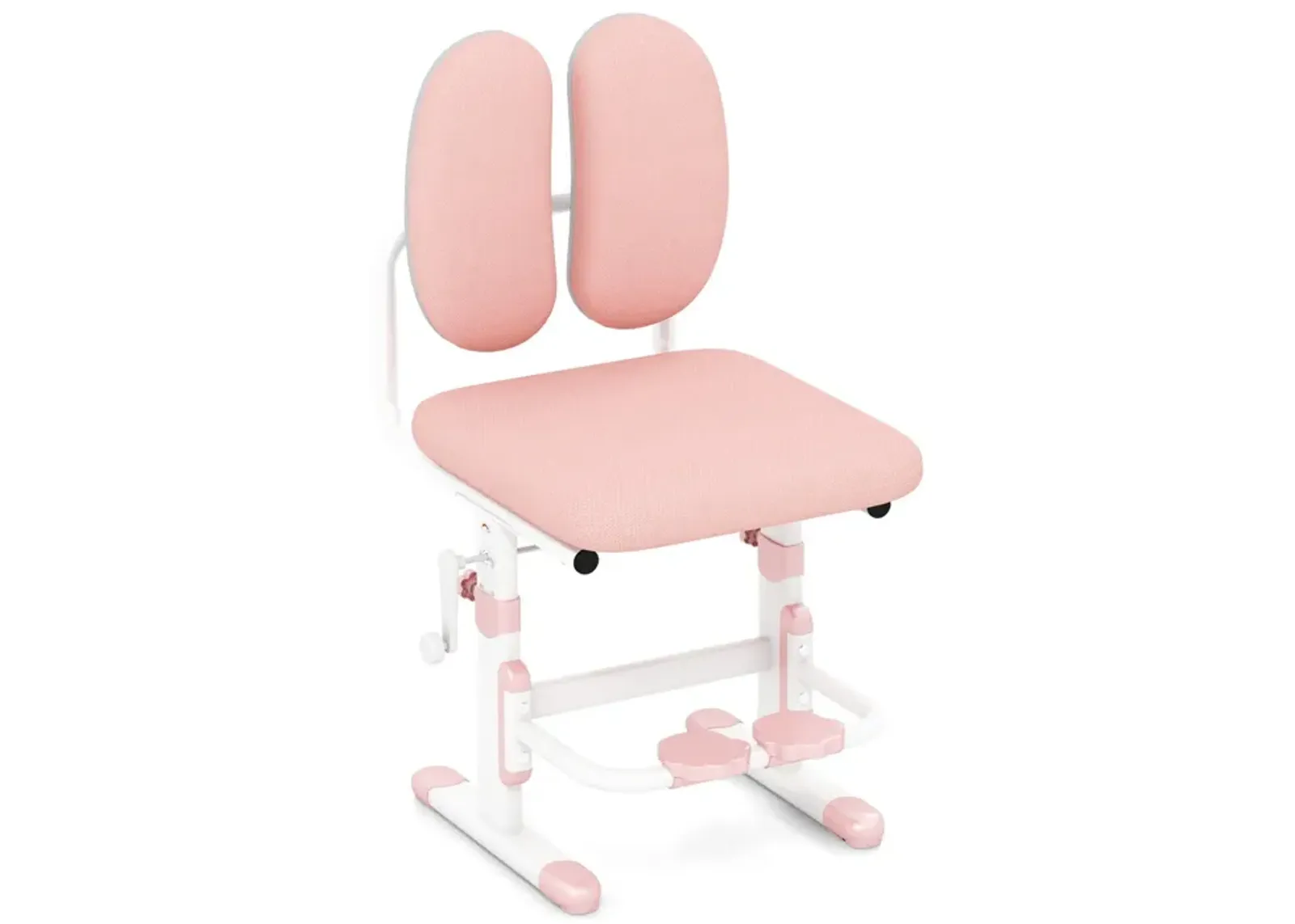 Ergonomic Height-Adjustable Kids Study Chair with Double Back Support for Comfort and Posture