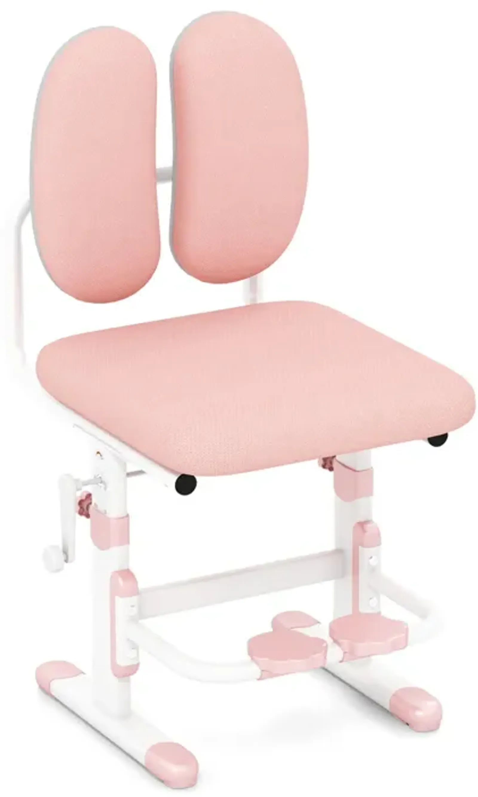 Ergonomic Height-Adjustable Kids Study Chair with Double Back Support for Comfort and Posture