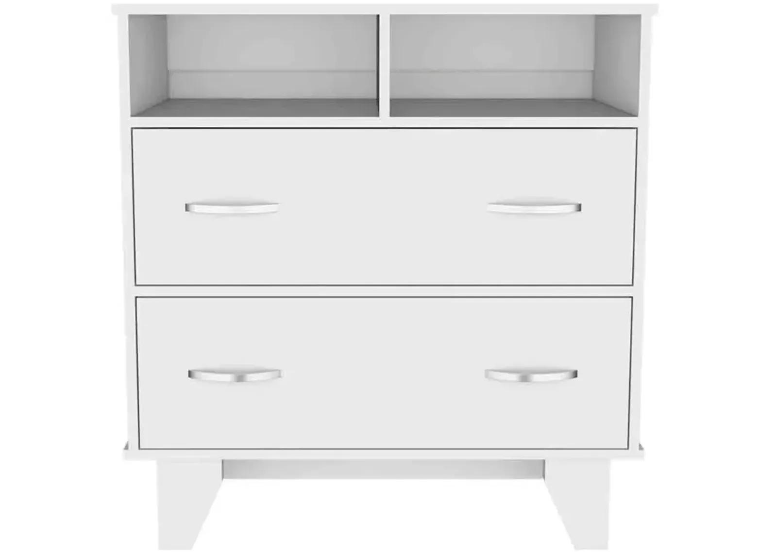 Double Drawer Dresser Arabi, Bedroom, White