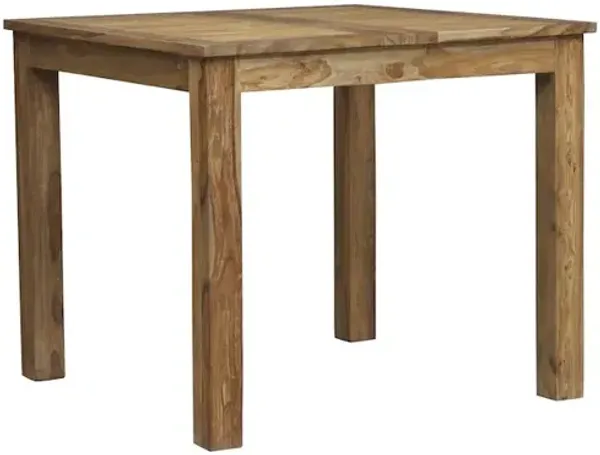 Porter Designs Urban Solid Sheesham Wood 42 - 60 Butterfly Extension Counter Table, Natural