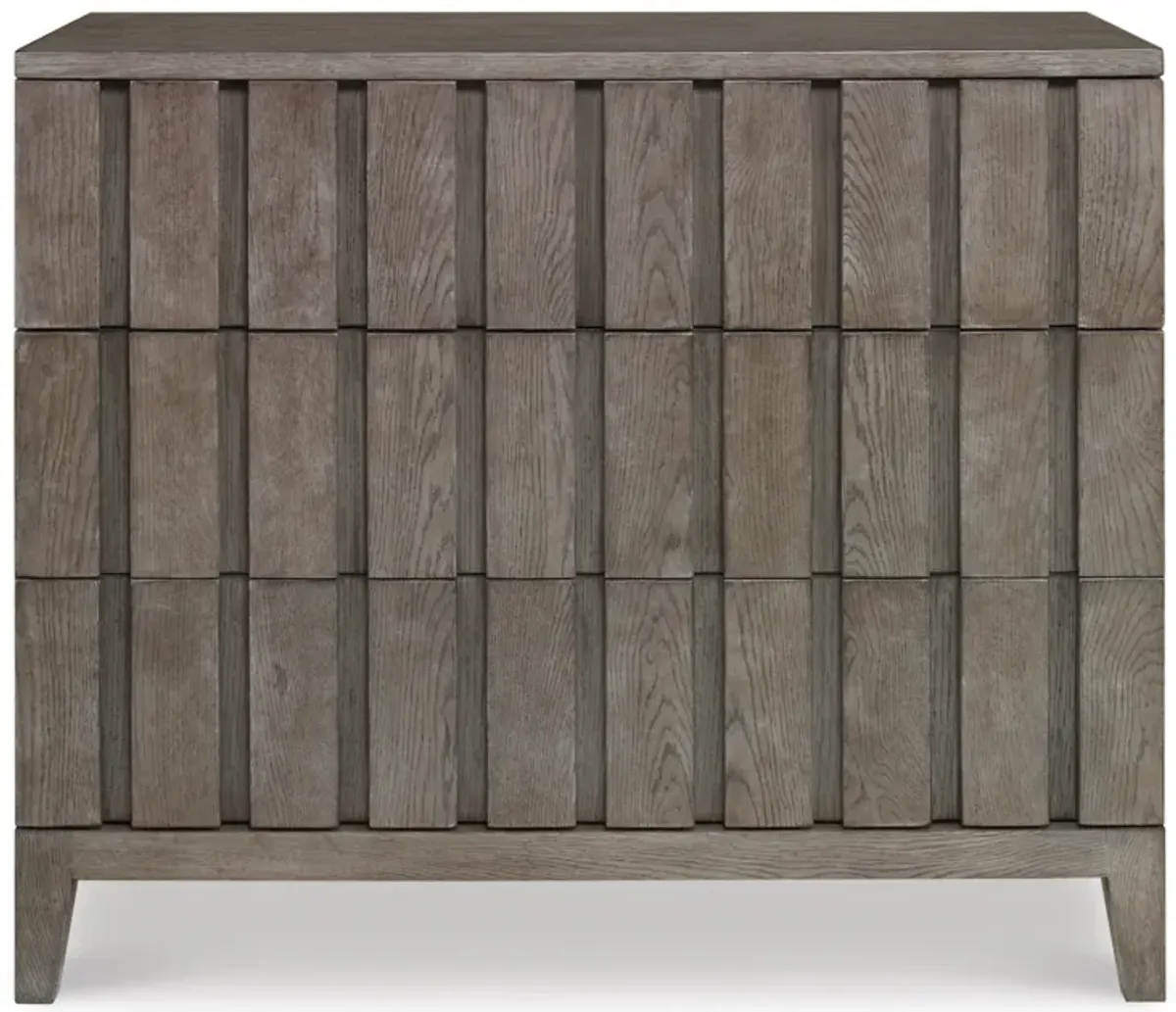 Louvered Drawer Chest