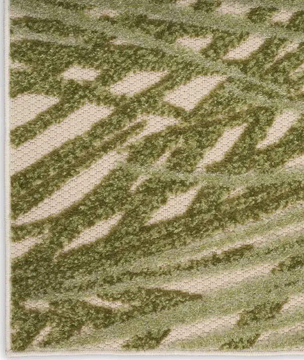 Aloha ALH41 Ivory/Green 10' x 14' Rug