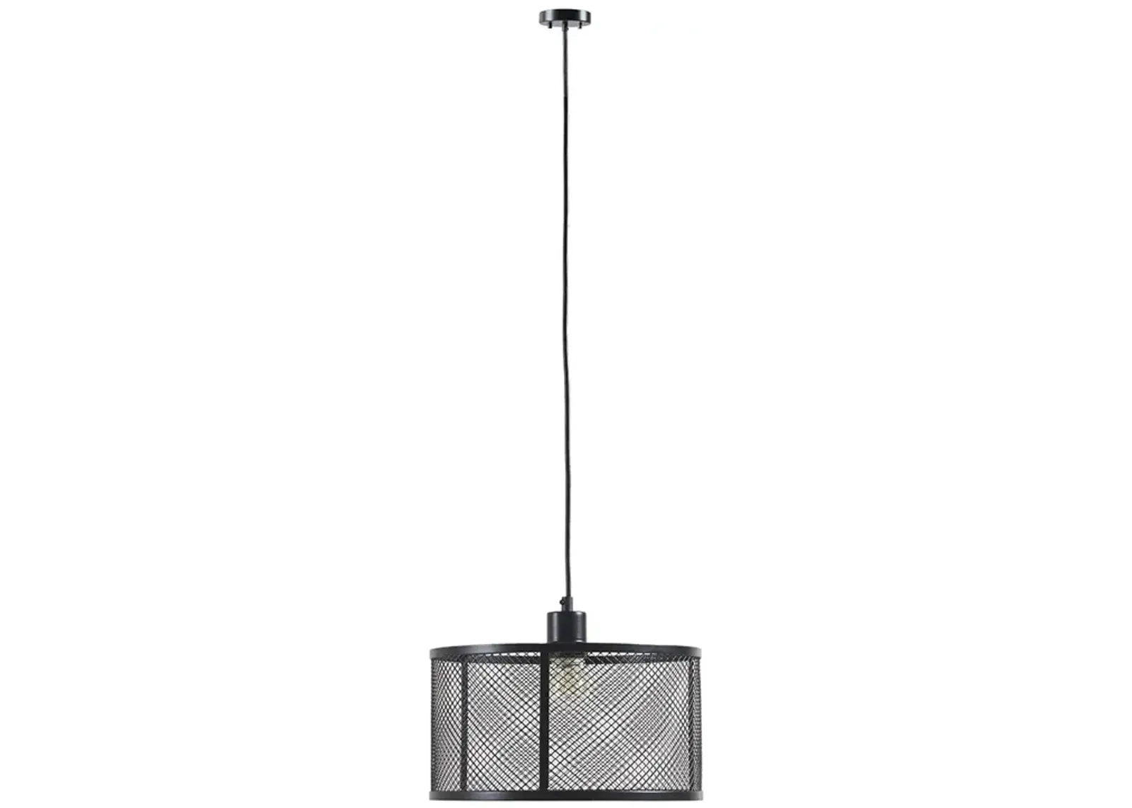 Gracie Mills Omar Industrial Mesh Pendant Light