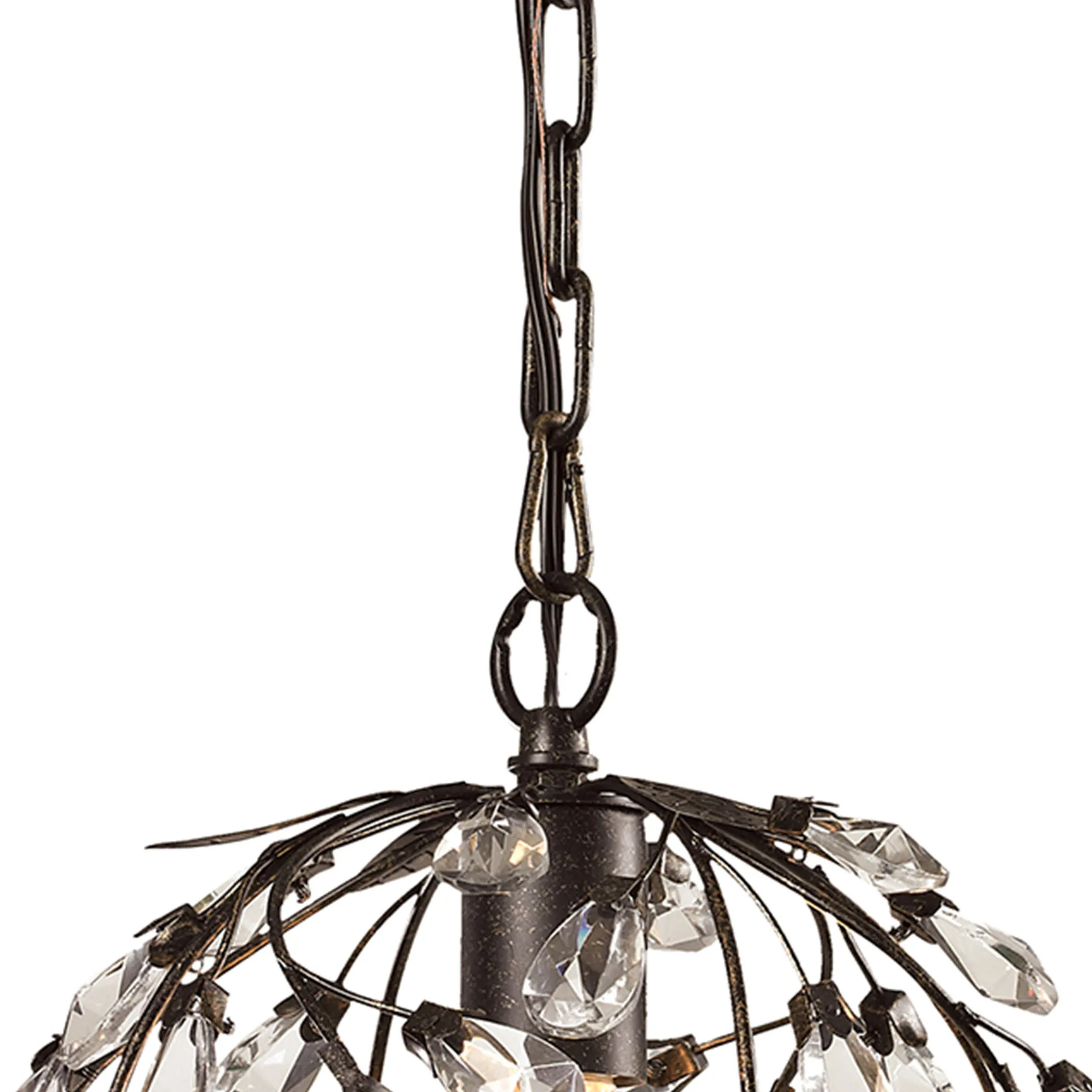 Circeo 10'' Wide 1-Light Bronze Mini Pendant