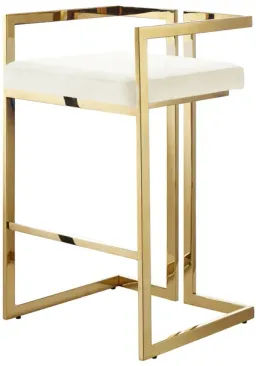 Cream White/Gold color