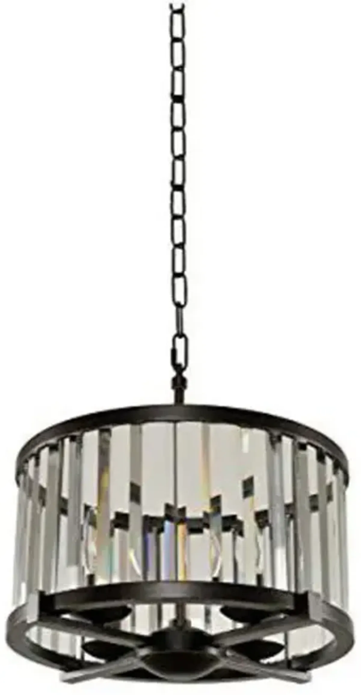 Belen Kox Crystal Triad 16-Inch Convertible Pendant, Belen Kox