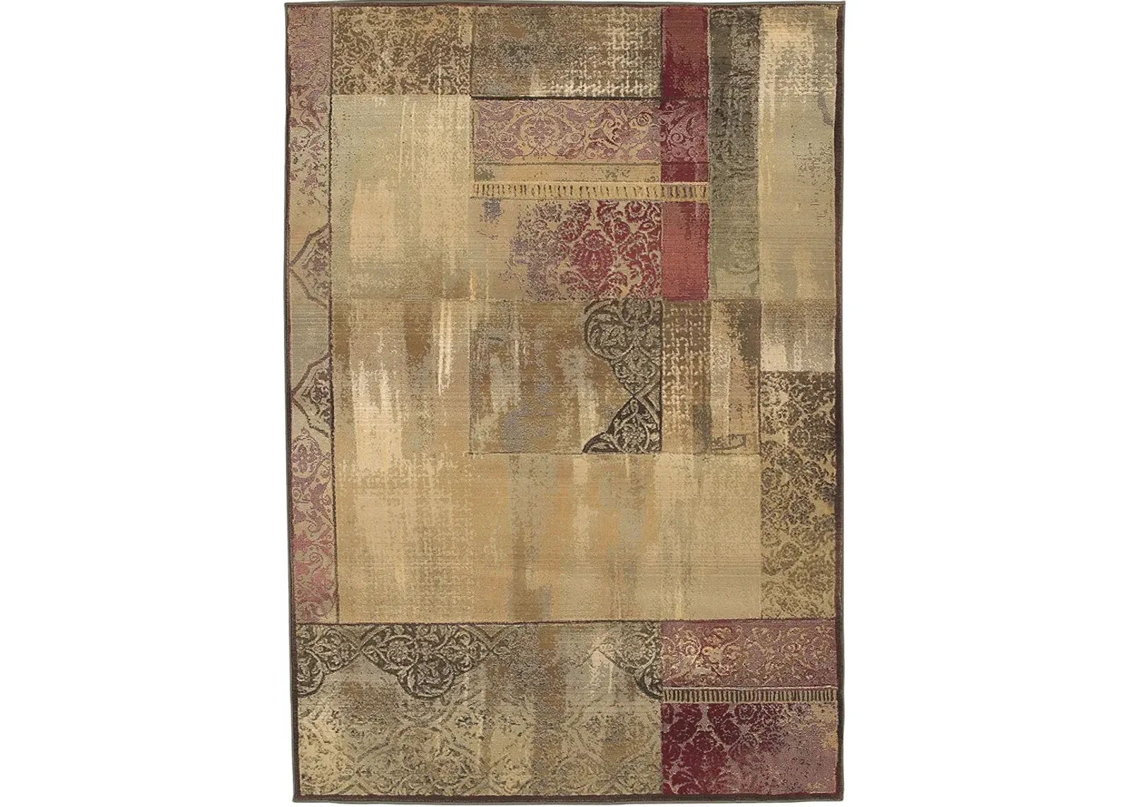 Generations 6'7" x 9'1" Grn Rug