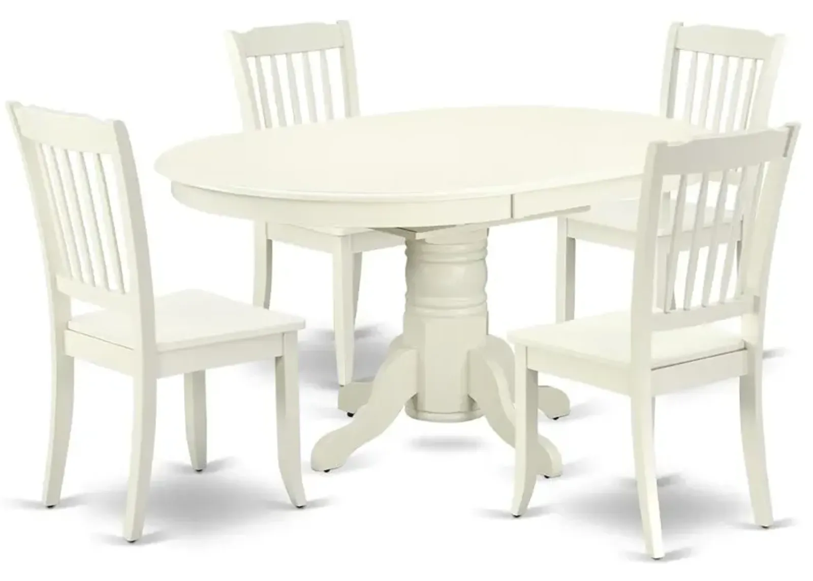 Dining Room Set Linen White