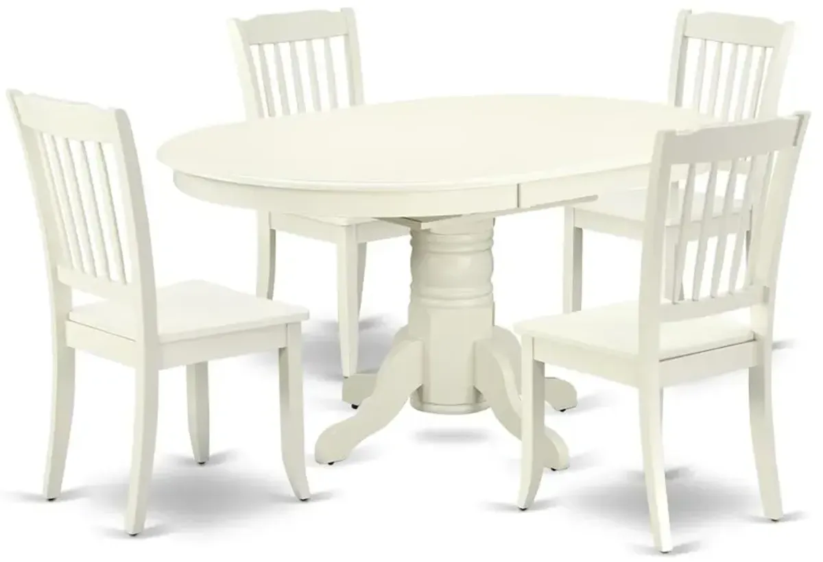 Dining Room Set Linen White