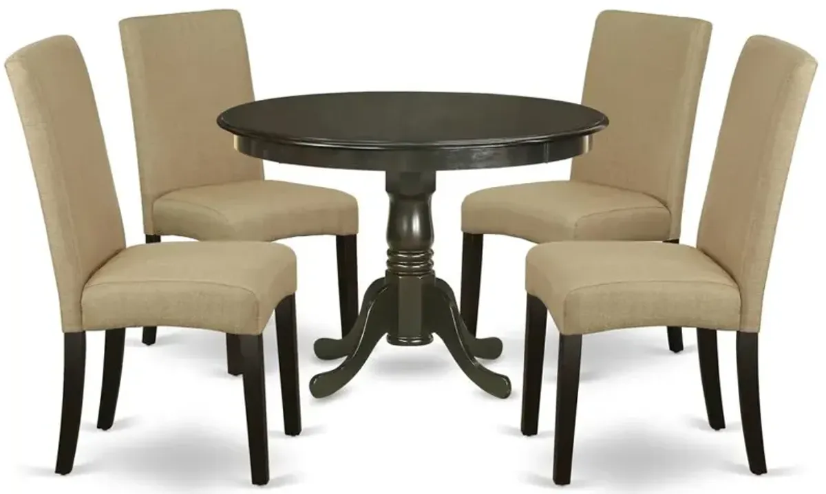 Dining Room Set Cappuccino, HLDR5-CAP-03