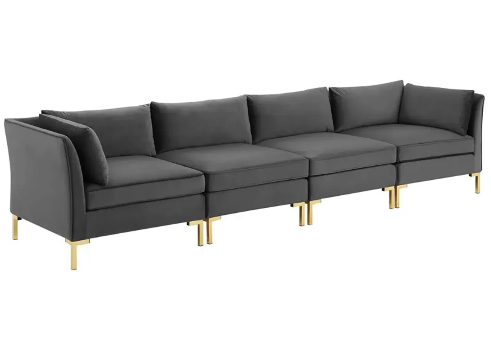 Ardent 4-Seater Performance Velvet Sofa