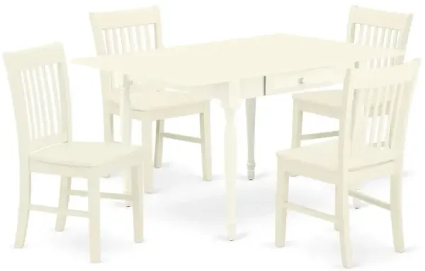Dining Room Set Linen White