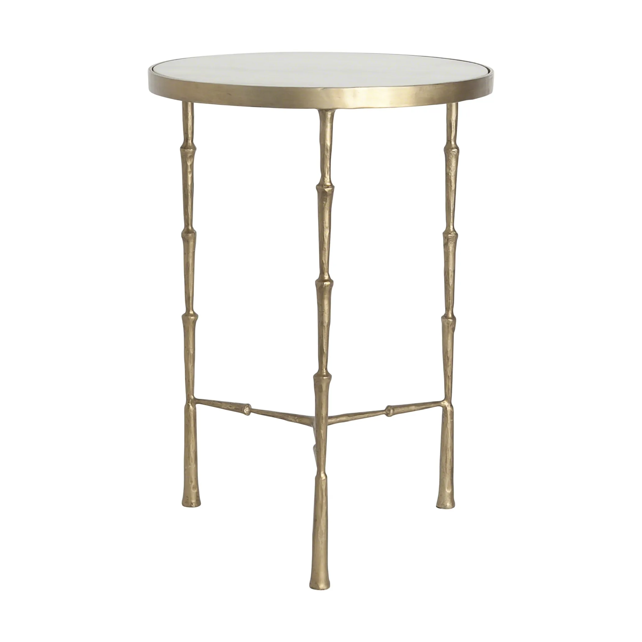 Spike Accent Table- Gold