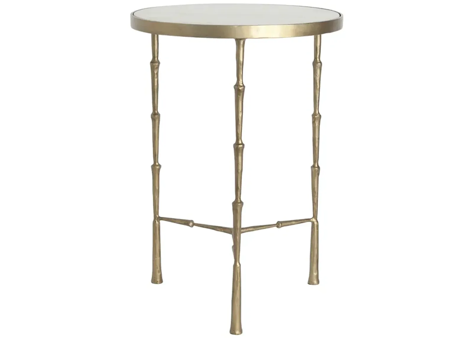 Spike Accent Table- Gold