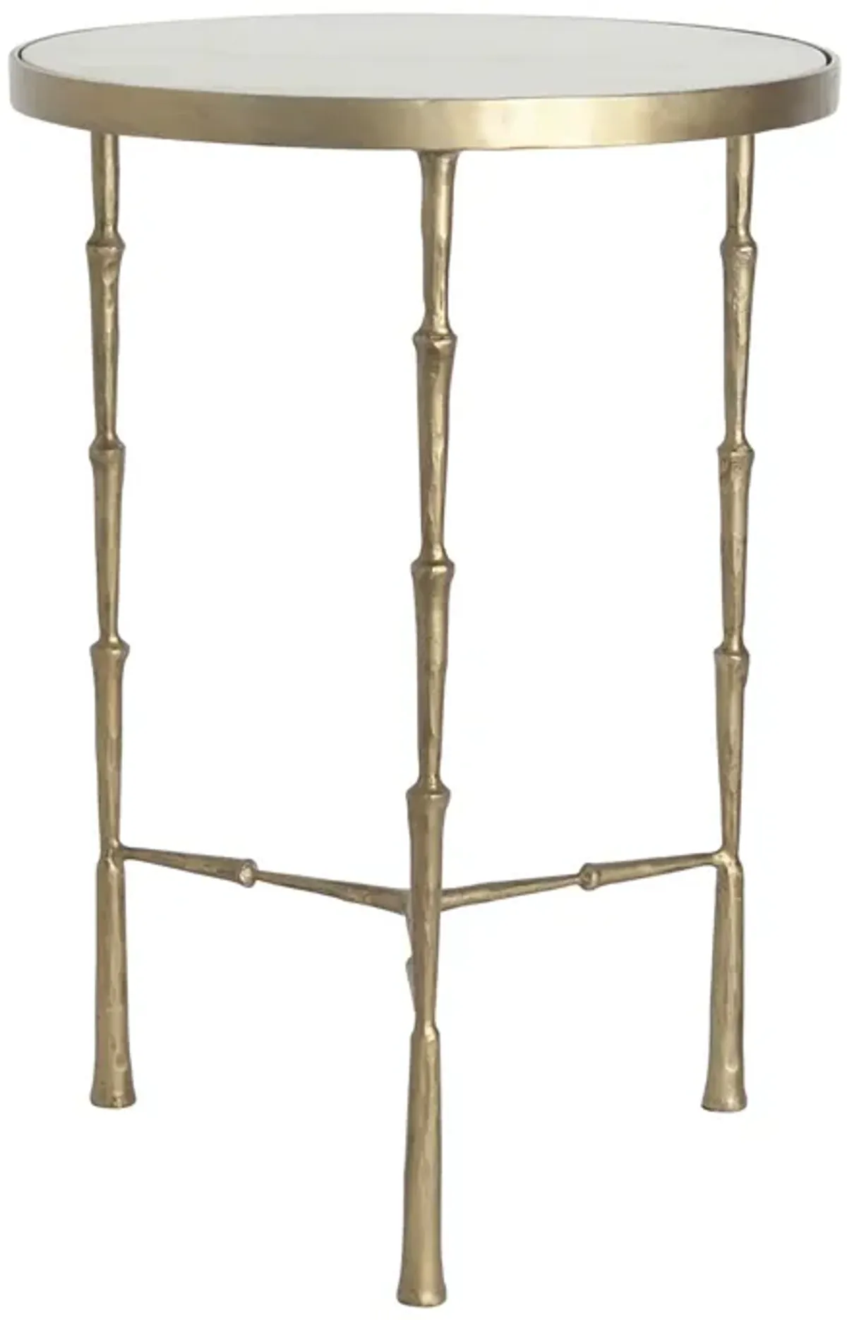 Spike Accent Table- Gold