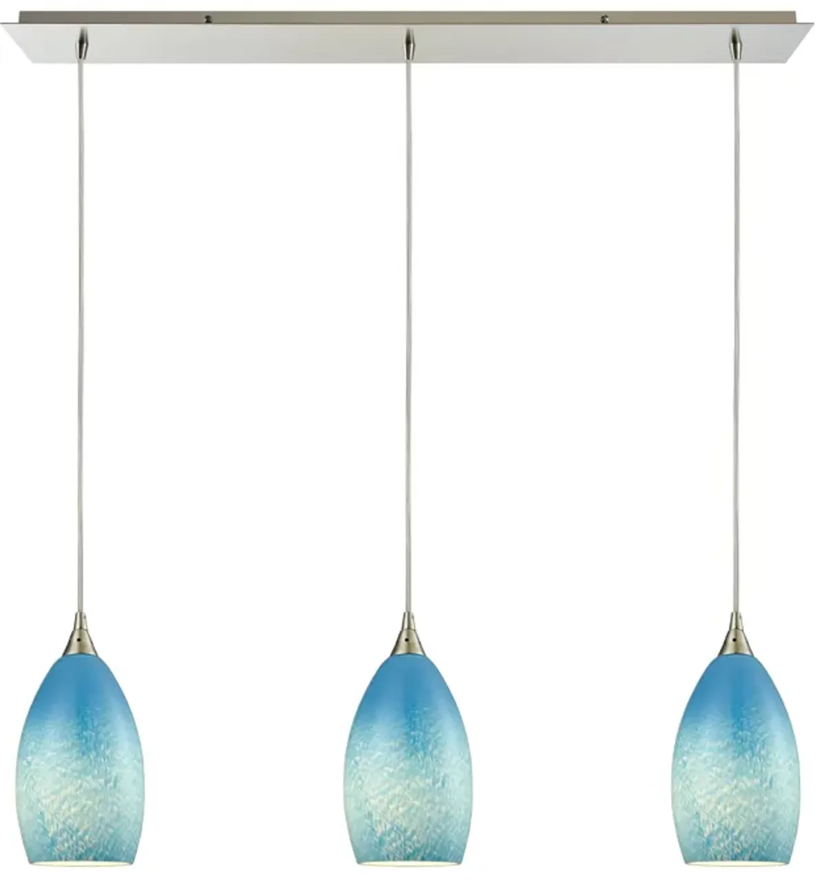 Earth 3-Light Slim Linear Pendant