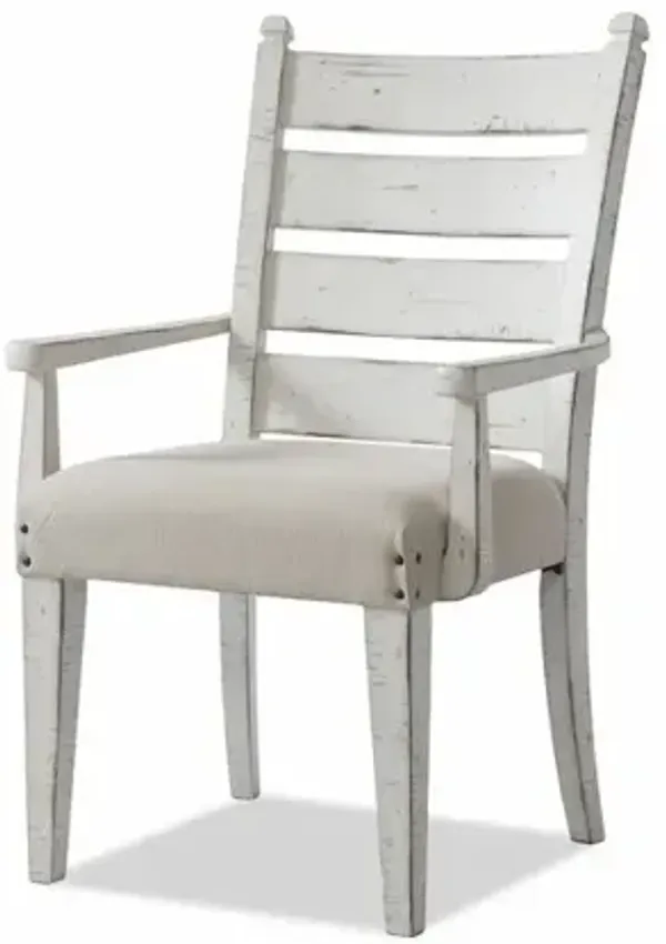 Legacy Classic Coming Home Gathering Arm Chair (wood back, Uph seat)