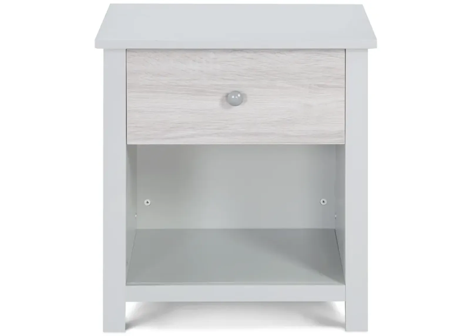 Olive & Opie Connelly Nightstand Gray